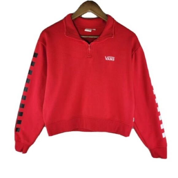 red vans cropped sweater - Picture 1 of 1